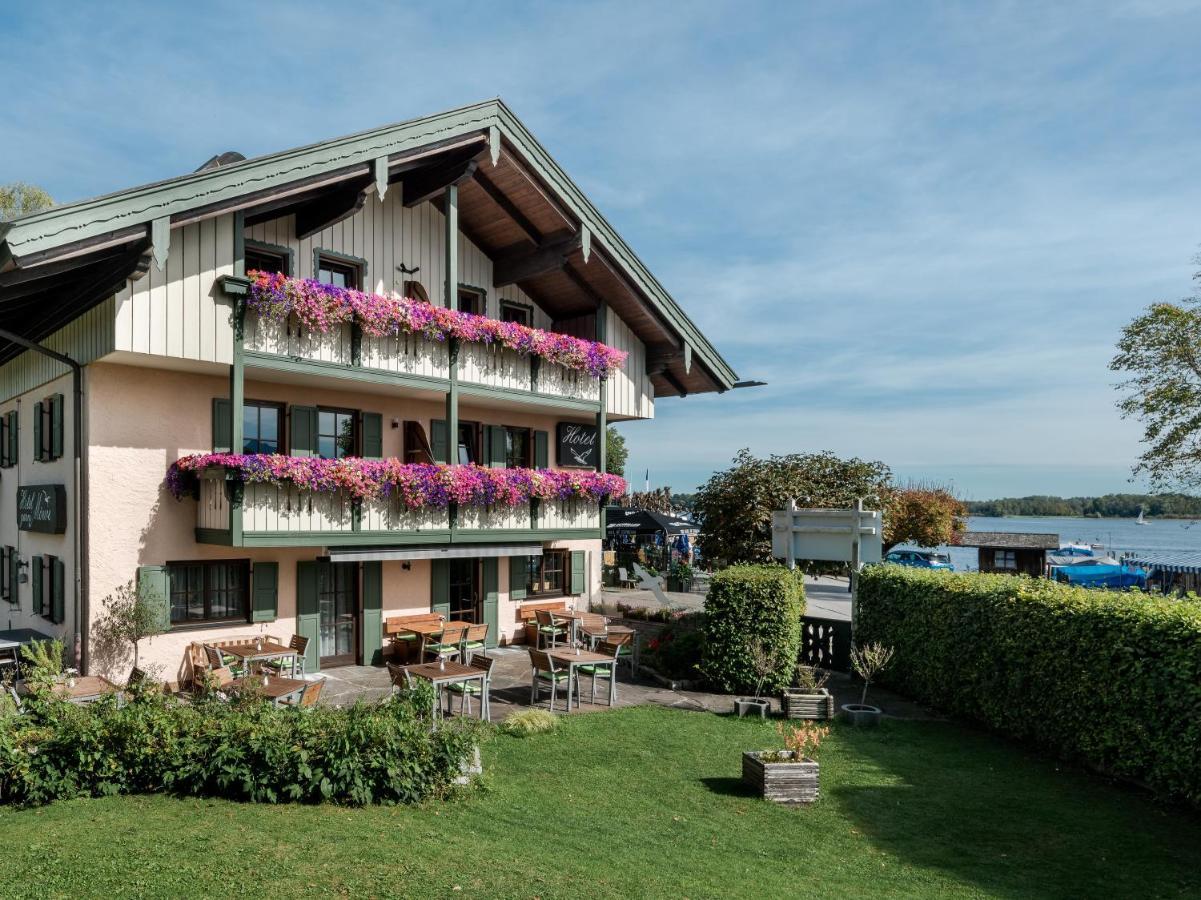 Hotel Garni Moewe Am See Prien am Chiemsee Exteriör bild