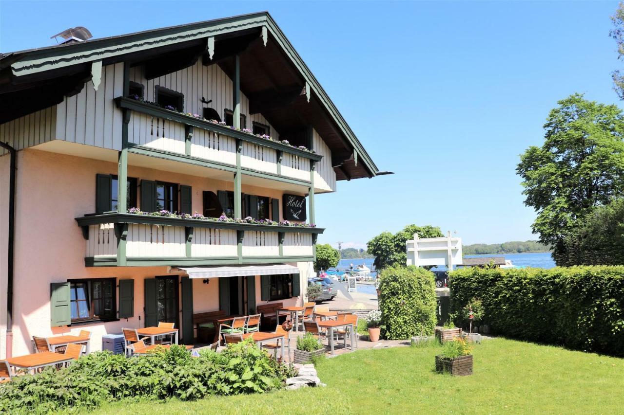 Hotel Garni Moewe Am See Prien am Chiemsee Exteriör bild
